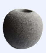 2023 Stenen urn waxinelicht donker grijs 1.25 liter 800